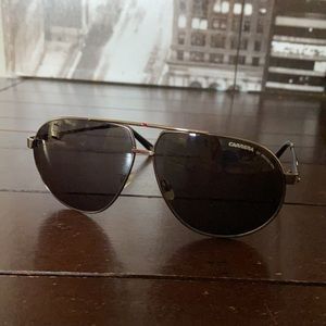 Carrera men’s aviator sunglasses black